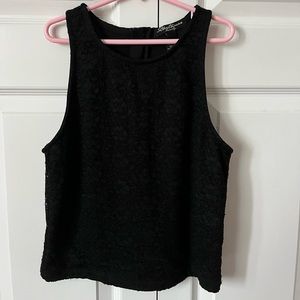 Black Laced Top